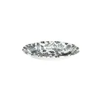 image of ID Fine 5335949 Rectangular China Platter 8.27" x 4.1" Herba Black Fulya Porcelain - 1/Each