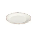 image of ID Fine 5336888 1972 Coupe Plate, 10.24" Round Porcelain Dinnerware, Coupe Rim, Retro Fulya Design