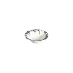 image of ID Fine 5336893 - 4" Round China Bowl, 3.5oz, Silva Black Fulya Finish, 4.7" Diameter