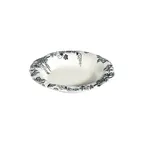 image of ID Fine 5336898 - 1972 Deep Plate, 8.6" Diameter, 15 oz, Porcelain, Black Fulya, Dishwasher Safe