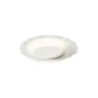 image of ID Fine 5336939 - 5.9" Deep Round China Plate, 6.9oz White Fulya Porcelain, Dishwasher Safe