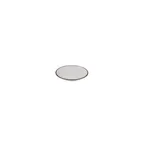 image of ID Fine 5338999 Espresso Saucer, 4.7" Round Fine China, Modest Brown Finish – Dinnerware Accent