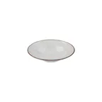 image of ID Fine 5339040 Round Deep Rim China Plate, 9.84" (9-13/16) 14 oz, Modest Brown