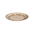 image of ID Fine 5339642 Oval China Platter, 10.6" x 14", Voyage Terra Fine China, Elegant Dinnerware