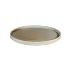 image of ID Fine 5340230 6.3" Round Coupe Rim Green Mellow Fine China Dinner Plate