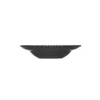image of ID Fine 5340235 Deep Rim China Plate, 9.875" Diameter, 14 Oz Capacity, Black Fine China, Reckless
