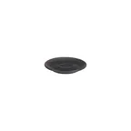 image of ID Fine 5340243 Espresso Saucer, 4.8" Round Fine China, Black Finish, Elegant Tableware