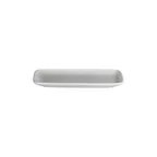 image of ID Fine 5340246 Rectangular Green Fine China Platter, 8.6" x 4" Mellow Finish