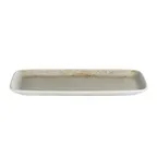 image of ID Fine 5340249 Rectangular China Platter, 13.5" x 6.43", Mellow Green Fine China Dinnerware Tray