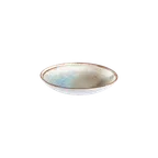 image of ID Fine 5340284 Deep Rim Round China Plate, 9.875" Dia, 38.6 oz, Blue Fine China, Delta