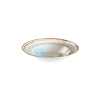image of ID Fine 5340285 Deep Rim China Plate, 9.875" Diameter, 14 Oz Capacity, Blue Fine China, Delta
