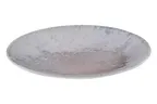 image of ID Fine 5340306 - 6" Round Coupe Rim Fine China Plate, Grey Surf Finish
