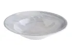 image of ID Fine 5340318 Round China Plate, 11.11" Diameter, 19 Oz, Deep Grey Rim, China Surf Finish