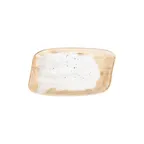 image of ID Fine 5340731 Roots Platter, 10.25" x 5.88" Premium Stoneware, Cameo Savor Ceramic Dinnerware