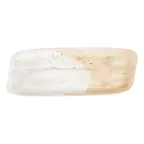 image of ID Fine 5340735 Roots Platter, 15.75" x 5.88" Premium Stoneware Ceramic, Cameo Savor Finish