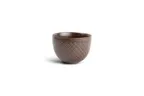 image of F2D 5341323 Fine2Dine Porcelain Bowl, 4" Diameter, 18.6 Oz, Diamond Copper Finish - 1/Each