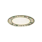 image of ID Fine 5341919 Pizza Plate, 12.9" Round Fine China, White, Narrow Rim, Flat Edge
