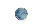 image of F2D 5344405 8" Round Coupe Rim Porcelain Dinner Plate, Blue Nova, 8" Diameter
