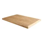 image of Select Concept BQ109L Rectangular Oak Wood Cutting Board, 23.6" x 15.7"