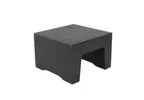 image of Select Concept BQ211B - Riser 8.260" W x 8.260" D x 5.510" H Medium Wood Base Black Finish