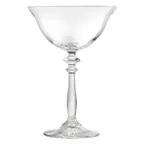 image of ONIS O-1001803 1924 Coupe Glass, 8 oz Capacity, Stem Base, Clear Glass, 3.74" Dia x 5.98" H