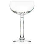 image of ONIS O-1002132 Spksy Coupe Glass – 8 oz Cocktail Glass, Stem Base, 3.8" Dia x 5.98" H, Clear Glass