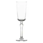 image of ONIS O-1002135 - Spksy Champagne Glass, 6 oz (0.18 L) Capacity, 2.83" Dia x 8.27" H, Clear Glass