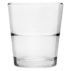 image of ONIS O-1005111 Up-On Rocks Glass, 7.25 oz Capacity, 3.03" Diameter x 3.43" Height, Clear Glass