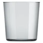 image of ONIS O-1005818 Double Old Fashion Cocktail Glass, 13 oz (3.45"), Grey Glass