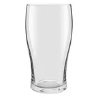 image of ONIS O-1005964 Atlanta Beer Glass, 14 oz (13‑16 oz Capacity), 2.78" Diameter x 5.39" Height, Clear Glass
