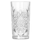 image of ONIS O-1006279 Icon Cooler Glass, 16 oz Capacity, 3.28" Diameter x 6.15" Height, Clear Glass