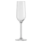 image of Royal Leerdam RL-1001580 Carre Champagne Glass, 7.5 oz, 2.19" Dia x 9.06" H, Clear Glass
