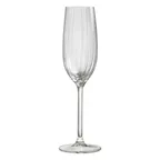 image of Royal Leerdam RL-1001699 Adora Champagne Glass, 7.25 oz Capacity, 2.25" Dia x 9.02" H, Clear Glass