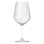 image of Royal Leerdam RL-1005822 Carre Optics Wine Glass, 17.5 oz (3.57" Dia x 8.54" H), Clear Glass