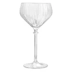 image of Royal Leerdam RL-1005906 Bonheur Coupe Glass, 10.75 oz Capacity, Stem Base, 3.74" Diameter x 7.24" Height