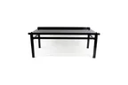 image of Select Concept SEL700B First Floor Riser, 13"W x 23.43"D x 10.51"H, Black Steel Stand with Wood Base