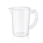 image of Carlisle 02364 Araven Measuring Cup, 1 Qt., Clear Polypropylene, BPA Free, Dishwasher Safe