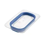 image of Carlisle 04014 Araven Airtight Lid, GN 1/9, Polypropylene, Clear, Dishwasher Safe - HACCP
