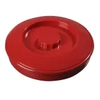 image of Carlisle 047505 Tortilla Server, 7.5" Diameter Red PP Base & Lid Stackable NSF - 1/Each