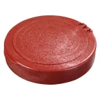 image of Carlisle 071029 Tortilla Server, 7" Orange Polypropylene Base & Lid Set, Dishwasher Safe, BPA‑Free
