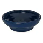 image of Carlisle 087560 - 5 oz Blue Melamine Sauce Dish, 4" Round, Safe, NSF Certified - 1/Each