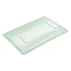 image of Carlisle 10627C09 StorPlus Food Storage Lid, 26"L x 18"W, Green Polycarbonate, Lock‑Tight - 1/Each