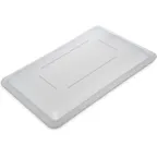 image of Carlisle 1063702 StorPlus Food Storage Lid, 18"L x 12"W, White PE, Lock‑Tight, Stackable - 1/Each