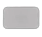 image of Carlisle 1814FG068 Glasteel Cafeteria Tray, 18" x 14", Fiberglass, Gray, Dishwasher Safe