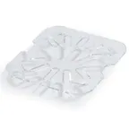 image of Carlisle 3068907 StorPlus™ Drain Shelf, 1/6 Clear Polycarbonate, NSF, -40° to 212° F, Made in USA