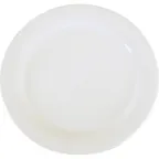 image of Carlisle 3300202 - Sierrus™ Dinner Plate, 10.5" Melamine, White, Narrow Rim, BPA‑Free, NSF