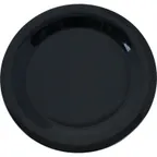 image of Carlisle 3300203 - Sierrus™ 10.5" Black Melamine Dinner Plate, Dishwasher Safe, NSF, BPA‑Free