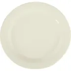 image of Carlisle 3300242 - Sierrus™ 10.5" Bone Melamine Dinner Plate, Narrow Rim, BPA‑Free, NSF Certified