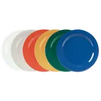 image of Carlisle 3300805 Sierrus™ Pie Plate, 6½" Diameter Narrow Rim, Red Melamine, BPA‑Free, NSF Certified