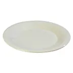 image of Carlisle 3301242 - Sierrus™ 9" Bone Melamine Dinner Plate, Wide Rim, NSF Certified, BPA‑Free